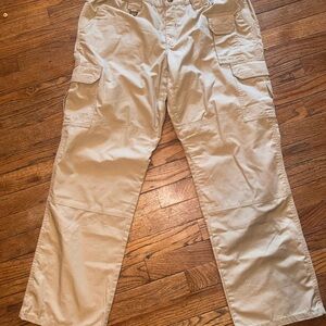 Womens Cargo/tactical work Pants in Khaki - Lightweight Utility Trousers